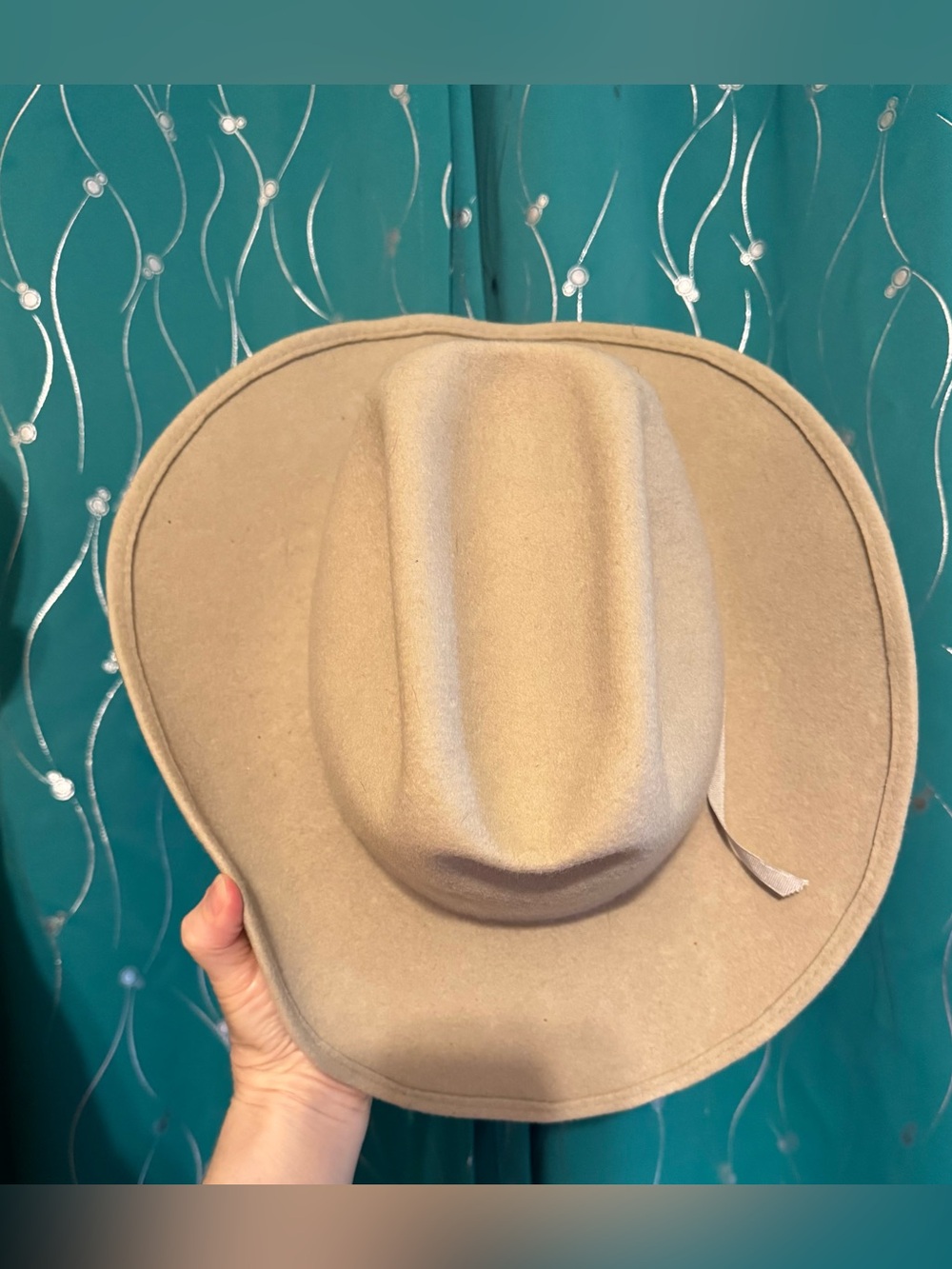 Vintage Authentic Cowboy Hat 7 1/8 Medium - Picture 11 of 16